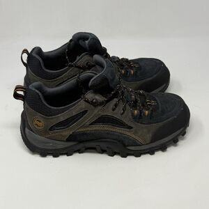 Timberland Pro Mudsill Steel Toe Work Shoes Mens 7.5 Blue Gray Suede Lace Up